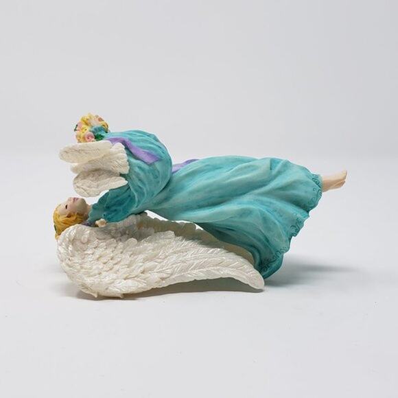 1999 Hallmark Inspirational Angel Spring Handcrafted Keepsake Easter Ornament - Picture 4 of 7